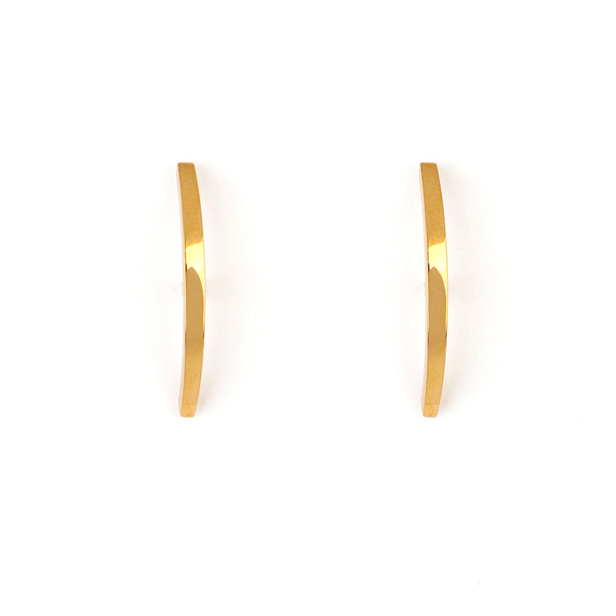 Gold Cuff Earrings